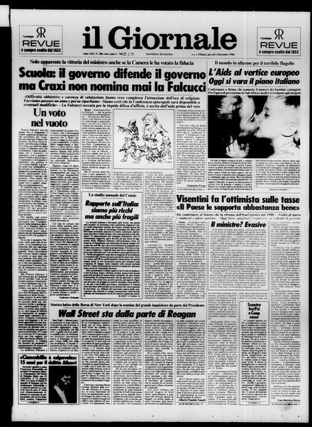 Il giornale : quotidiano del mattino